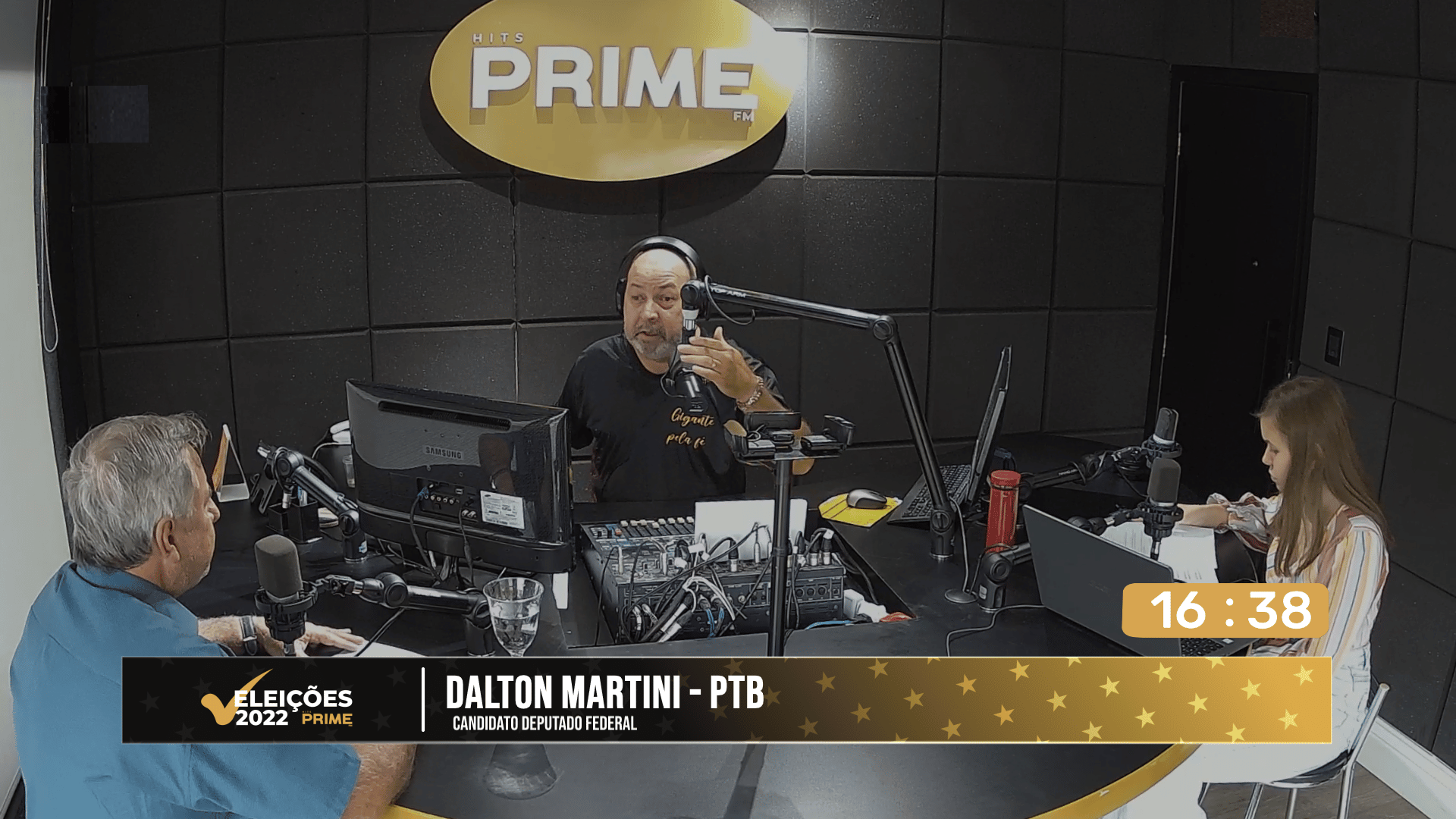Confira a entrevista com o candidato a Deputado Federal Dalton Martini na Hits Prime FM 4