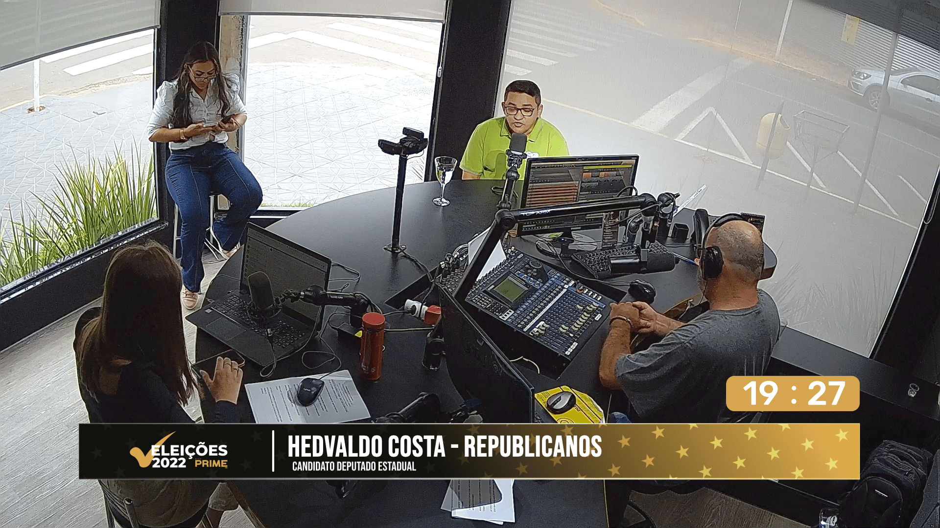 Confira a entrevista com o candidato a Deputado Estadual Hedvaldo Costa na Hits Prime FM 1