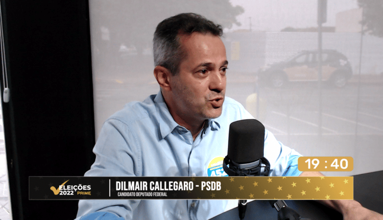 Confira a entrevista com o candidato a Deputado Federal Dilmair Callegaro na Hits Prime FM 2
