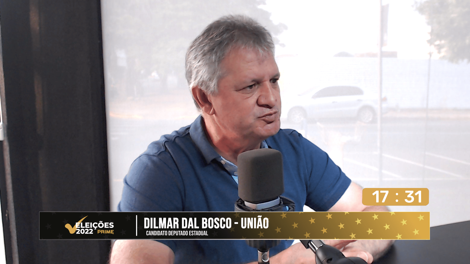 Confira a entrevista com o candidato a Deputado Estadual Dilmar Dal Bosco na Hits Prime FM 4