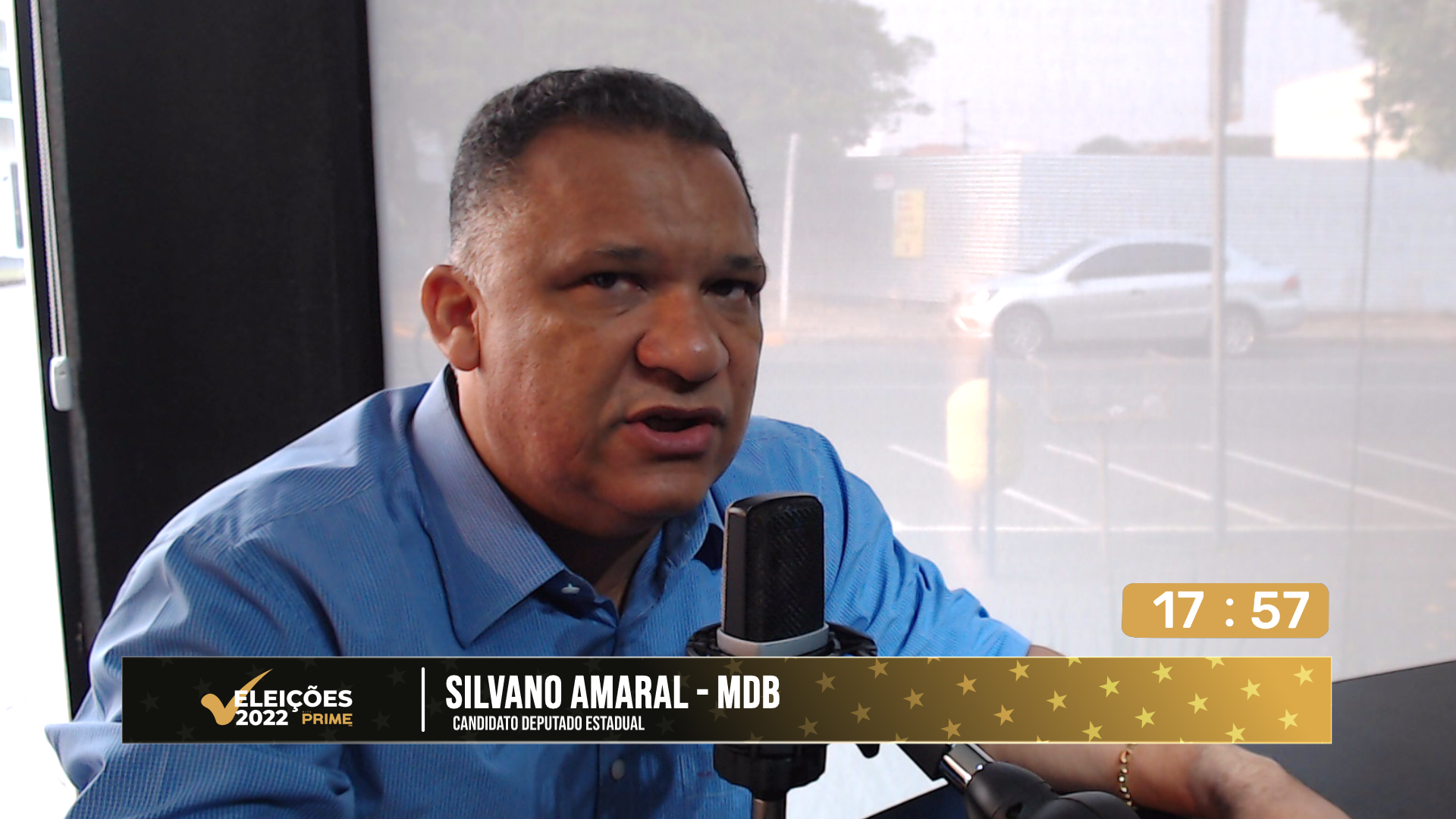 Confira a entrevista com o candidato a Deputado Estadual Silvano Amaral na Hits Prime FM 2