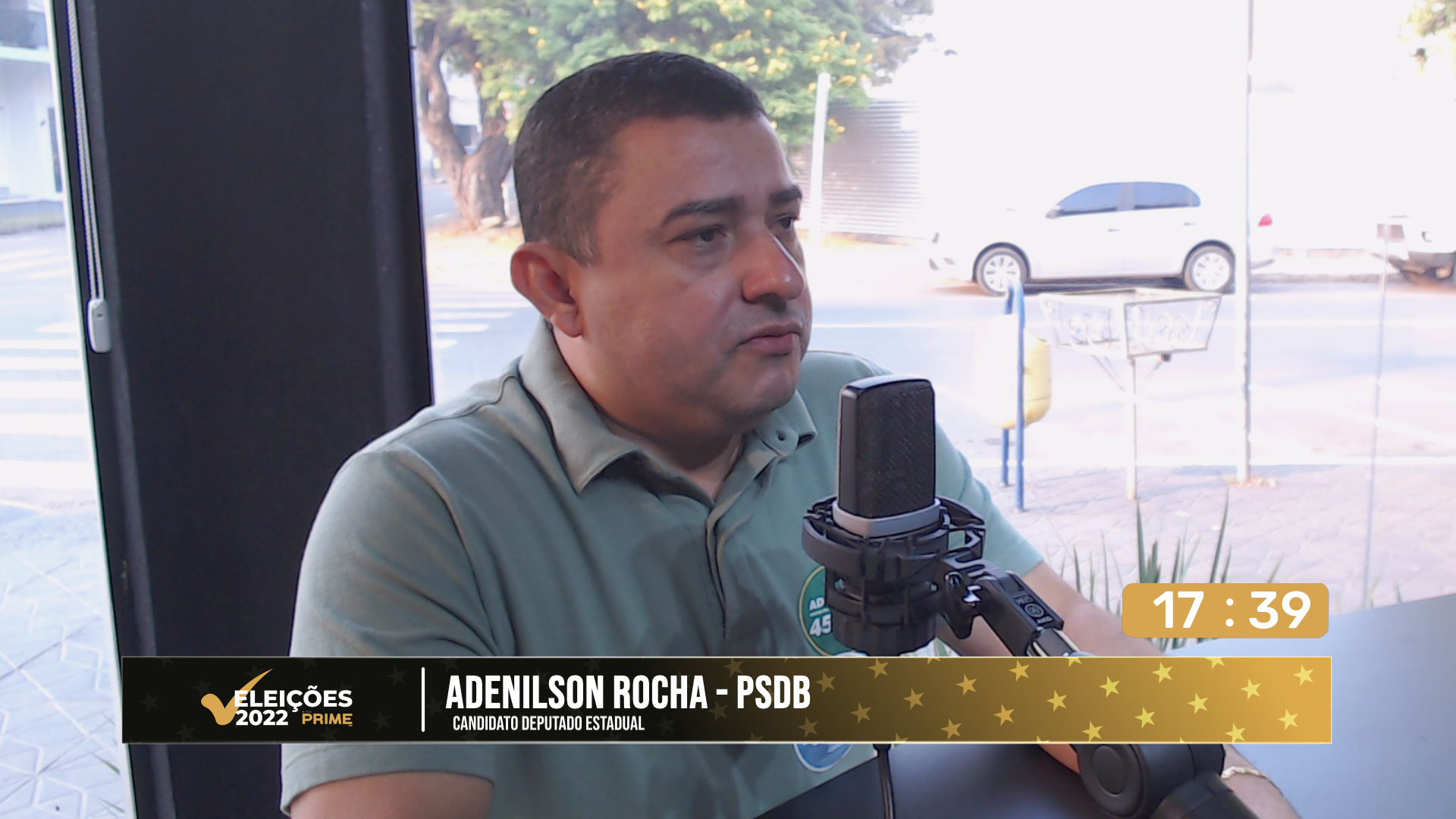 Confira a entrevista com o candidato a Deputado Estadual Adenilson Rocha na Hits Prime FM 4