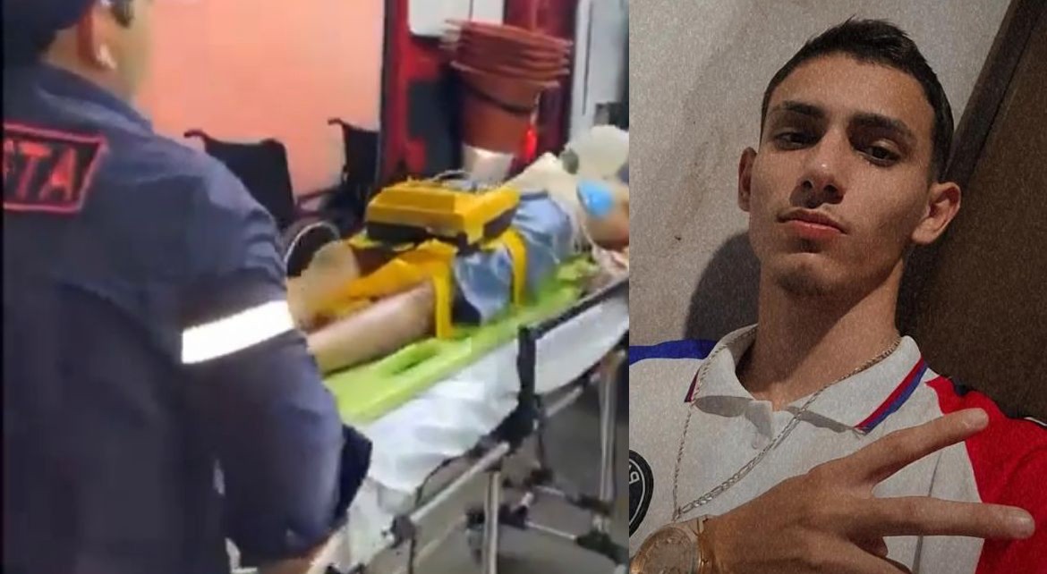 Jovem baleado não resiste e morre após apontar arma para a Polícia 1