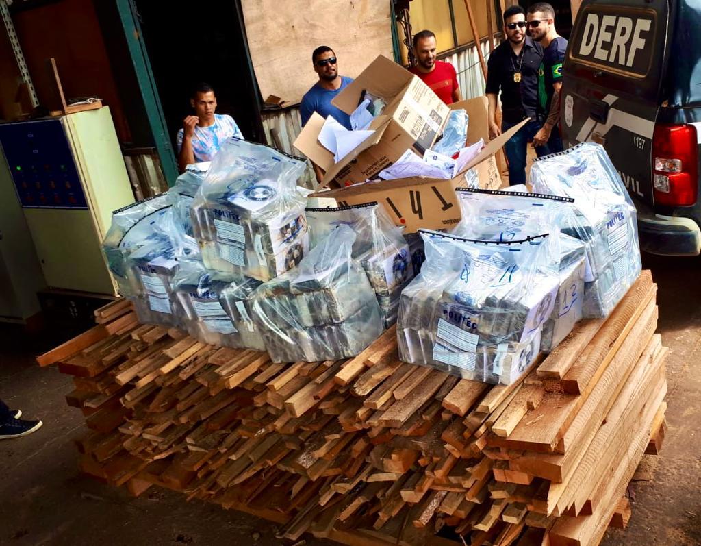 Polícia Civil incinera mais de 400 quilos de cocaína em Sinop