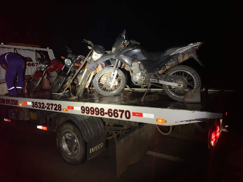 Polícia Militar apreende adolescentes com 6 motocicletas furtadas em Sinop