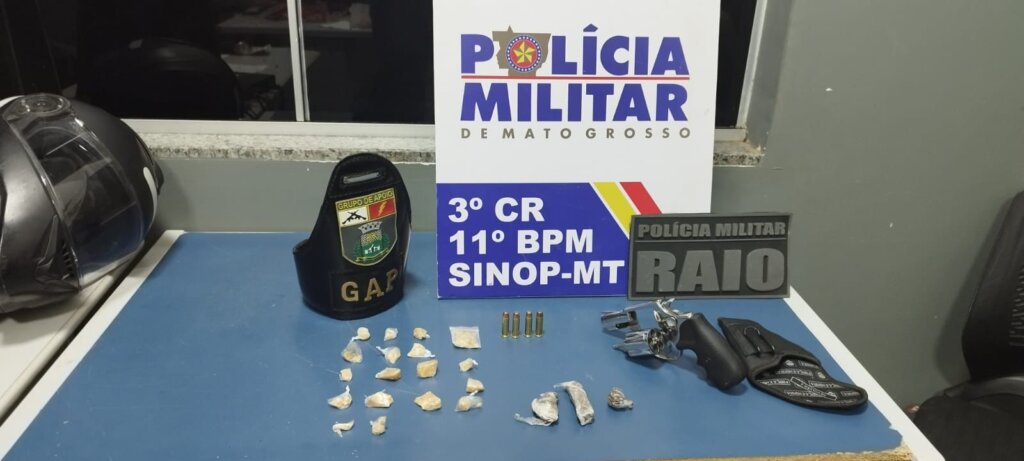SINOP: Acusados de homicidio são presos em bar comemorando o crime