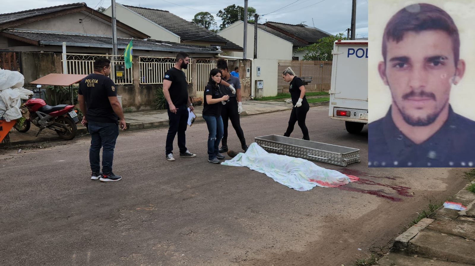 Homem é Executado Com Vários Tiros Em Frente A Residência Em Sinop 0901