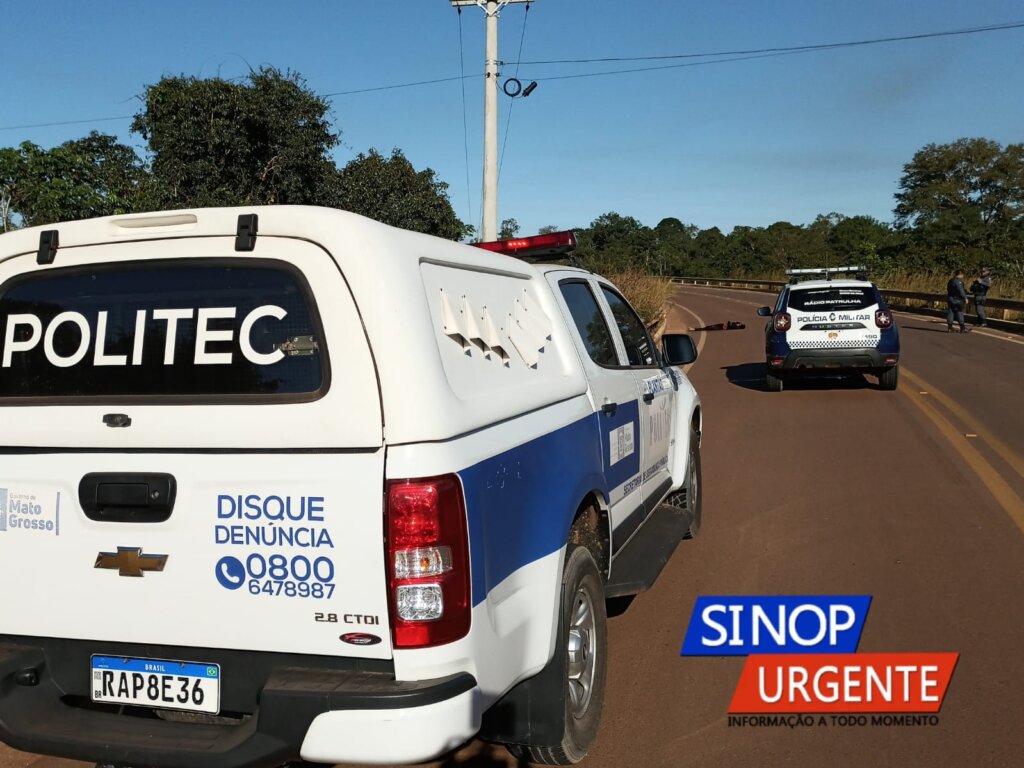 Homem é encontrado morto com marcas de tiros em Sinop