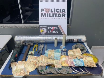 Força Tática prende jovens e desarticula quadrilha suspeita de roubo em Sinop