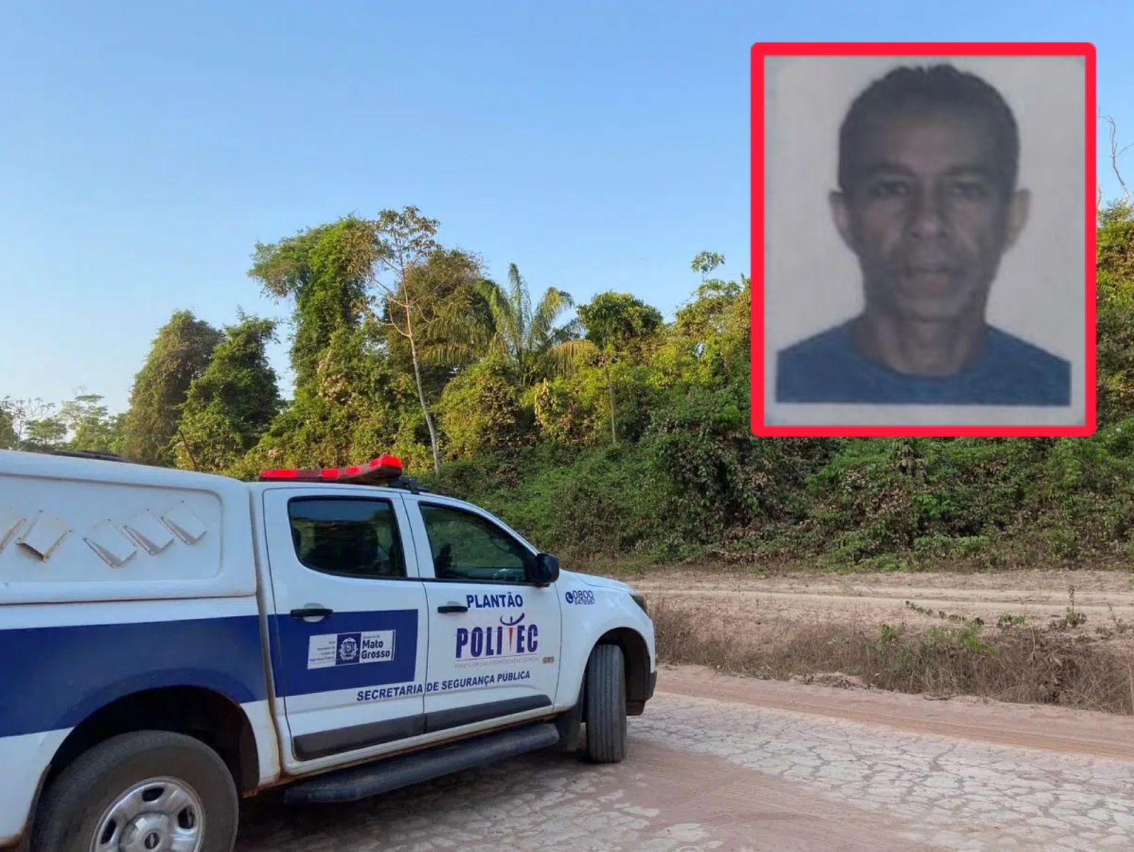 Identificado corpo de homem encontrado próximo de Riacho em Sinop 1
