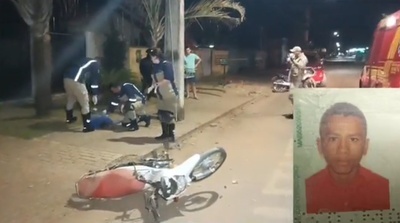 Jovem não resiste e morre após colidir motocicleta contra poste em Sinop 1