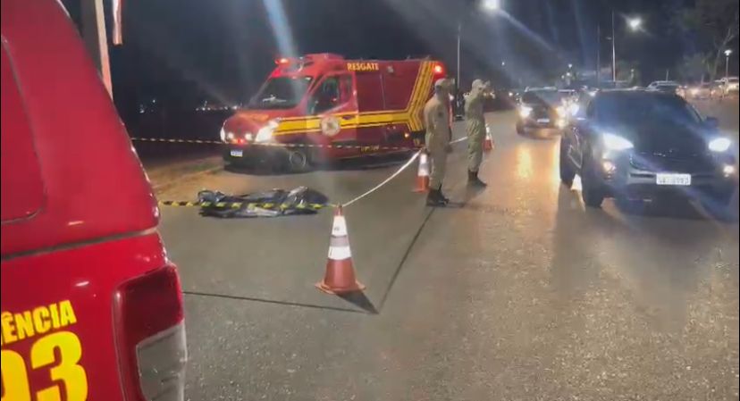 Mulher morre após sofrer mal súbito em rotatória de Sinop