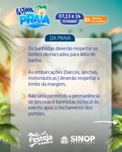 Festival de Praia do Festeja Sinop 2025: o que você precisa saber antes de curtir! 3